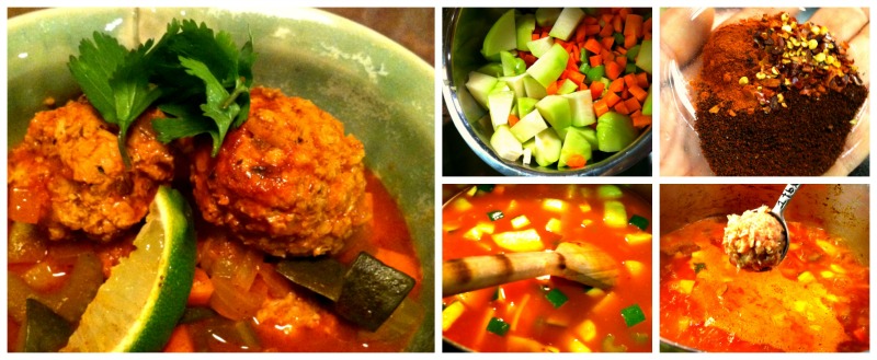 turkey albondigas soup