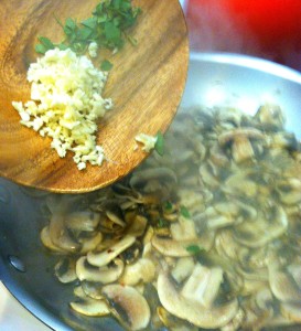 step 2 mushroom non-pizza