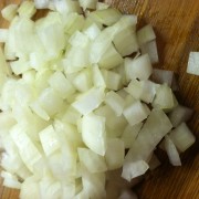 Tada! Diced onions!