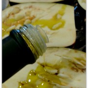eggplant dip olive oil